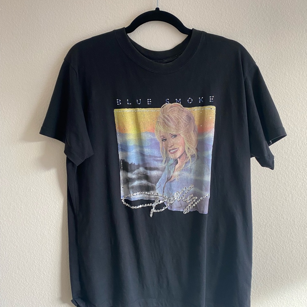 Dolly Parton Rhinestone Black T-Shirt